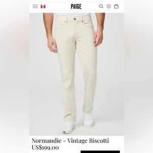 Paige Normandie White Jeans